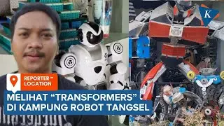 Kampong Robot di Tangsel, Karya Anak Bangsa Siap Tanding di China