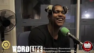 Dimpson Freestyle on The Wordlife Show hosted by Krazy @dhackmedia