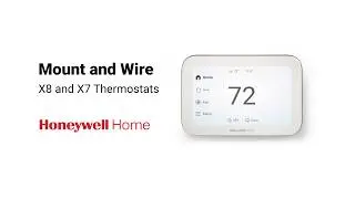 Mount and Wire X8S or X8Q Thermostat