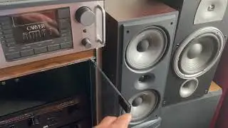 Infinity Reference 2000.6 & JBL N28 Speakers&hellip; Powered by Sansui A-5 Amplifier