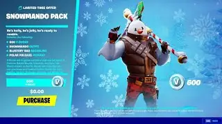 How To get the *FREE* Snowmando Skin in Fortnite Battle Royale