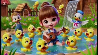 &ldquo;Ducklings and Ellie&rsquo;s Splashy Day: A Fun Water Adventure Song for Kids!&rdquo;