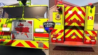 Flashing Lights | Canadian Firefighter Department Pack