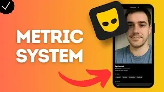 How to Change the Unit System to Metric in Grindr (switch from miles to kilometers)