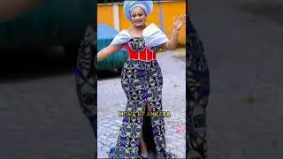 Trending Ankara Front Slit Gown 2023