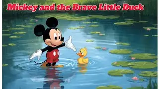 Mickey and the Brave Little Duck🦆#poemforkids @Thekidspoems-j1k