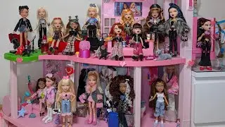 Dollhouse Barbie Bratz doll V3 room tour