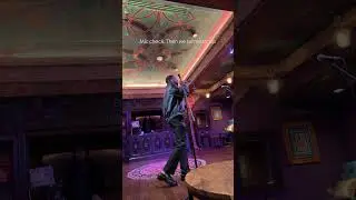 Mic check before House of Blues $how🎤