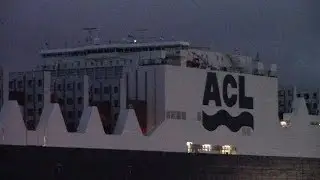 Brand New Conro Vessel ATLANTIC SUN Inbound Port of Halifax, NS (Sept 8, 2017)