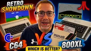 C64 vs Atari 800XL Forgotten E Games You Have to See 🕹️