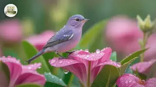 💫 Calm Piano & Bird Chirping - 99% Deep Relaxation, Stop Overthinking, Cleanse Negativity ☘️🌷🎼