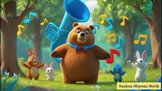 The bouncing bear/ kids poem/ KooKoo Rhyme World #poem #childrenspoetry #cartoon #kookoorhymeworld