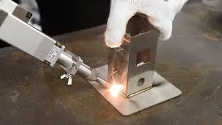 Laser welding test-Upgraded double wobble welding head-XT Laser
