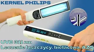 Lampa na łuszczycę, bielactwo, AZS fototerapia UVB 311nm PHILIPS