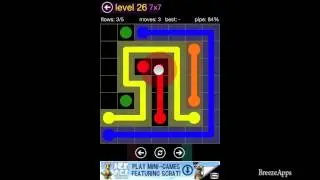‪Flow Free 7x7 level 26 (Regular Pack Medium)‬