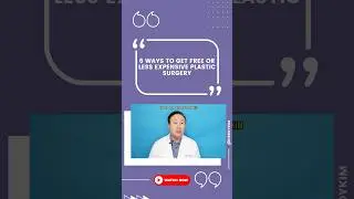 Here&rsquo;s the secret on How to Get Free/Less Expensive Plastic Surgery 🤫💅 #beautysecrets #tips