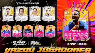 FC 25 l 🔥 VAZOU NOVOS HEROES E ICONS CHEGANDO NO FC 25 l DantheBNN l
