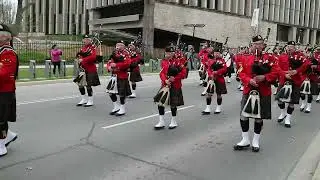 Ontario Police Memorial parade 2022 - RCMP Regimental March