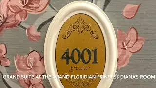 Grand Suite at the Grand Floridian Princess Diana&rsquo;s room