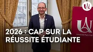 Vœux du Président Édouard Kaminski aux étudiants de l'Université Paris Cité