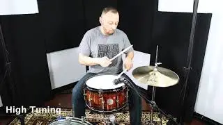 Aromatic cedar stave snare drum - HHG drums