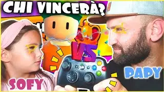 SOFY vs PAPY!😱 Giochiamo uno contro uno a STUMBLE GUYS per la prima volta! chi vincerà?😉 #gameplay