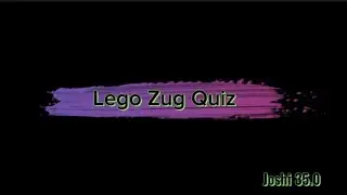 Lego Zug Quiz