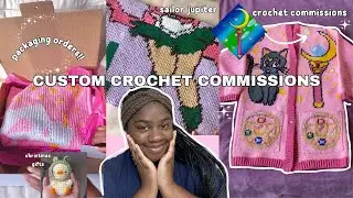 Дневники вязания крючком 🧶 | Изготовление на заказ | Рождественские подарки | Уютный зимний видео...