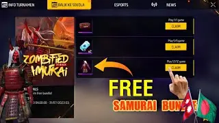 Zombie samurai bundle event confirm 😲 || Good News for Bangladesh server