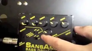 Sansamp bass driver DI  BDDI  demo