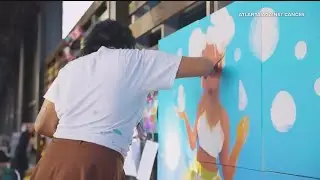 Art exhibit in Atlanta highlights cancer journeys through creativity