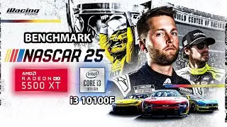 NASCAR 25 | RX 5500 XT 8GB + Intel Core i3 10100F | 1080p Benchmark
