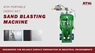 ATHI Portable DB800 Wet Sand Blasting Machine｜See the transformation