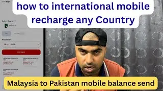 International mobile recharge/ international topup/ pakistan balance/ pakistani credit #udvlog1