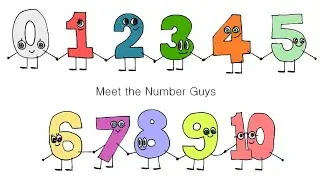 Meet the Number Guys! Zero to Ten: 123's - The Kids' Picture Show (Fun & Educational Learning Video)