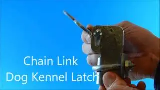 Chain Link Kennel Latch