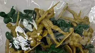 20 pcs Military & Army Little World Soldier Action ASMR unboxing collectible 