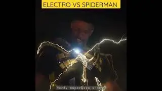 Electro⚡⚡vs Spiderman in No way Home #shorts #superheroshorts #spideman #spidermannowayhome #electro