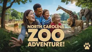 North Carolina Zoo Top Attractions & Wildlife Encounters 2025 #travelvlog