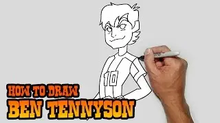How to Draw Ben 10 Ben Tennyson | Beginner Drawing Tutorial (Step-by-Step)