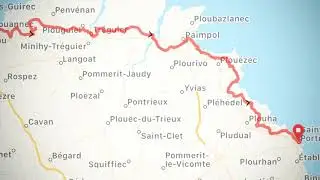 Thursday 16 July: Perros-Guirec - St Quay Portrieux: 78k
