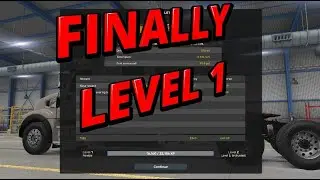 American Truck Simulator Ultra Hardcore Economy Ep 7 We Finally make Level 1