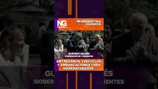 ENTREGARON VEH&Iacute;CULOSY EMBARCACIONES PARA GUARDAPARQUES EN CORRIENTES