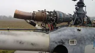 Turbomeca Astazou XIVH first engine start