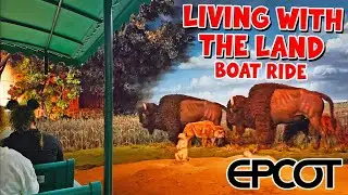Living with the Land Boat Ride at World Nature EPCOT Walt Disney World (Aug 2024) [4K]
