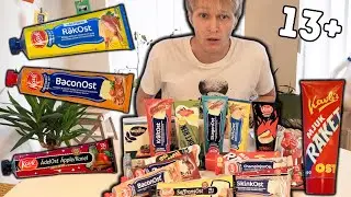 I Tried EVERY Swedish Tube Cheese 🇸🇪