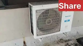 Split AC outdoor water service #split ac #shorts #viral #outdoor #automobile @TechnicalGuruji ❤️🙏👍