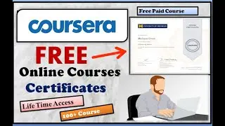 Coursera free courses with certificates 2020 | free online course on coursera | free online Course