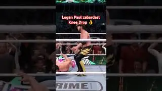 Logan Paul zabardast Knee Drop #loganpaul #bikini #tamanna #tamannaa #tamannaah #pushpa #wwe2k25