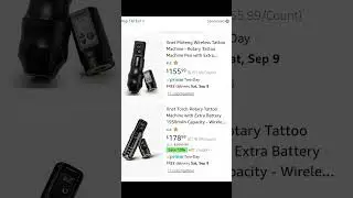 MY LIST OF AMAZON TATTOO MACHINES WORTH GETTING AND BATTERIES.